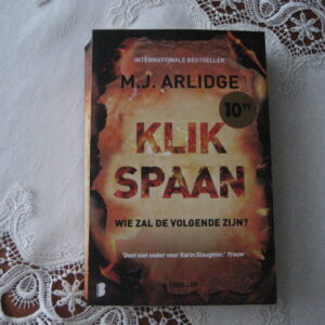 Klikspaan - M.J. Arlidge deel 4