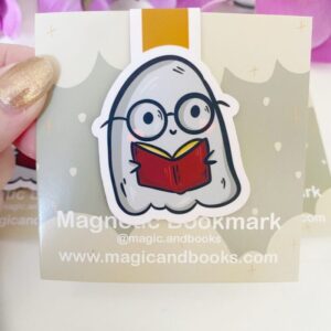 Boekenlegger - Magnetisch - Lezende Spook - Ghost - Halloween
